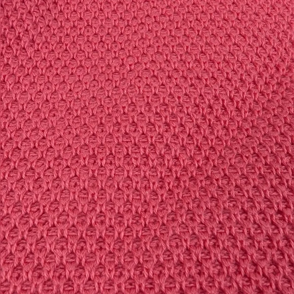 Alo Size Large Sweater Skirt In Candy Red With White Stripes Lined With Shorts - Picture 7 of 14